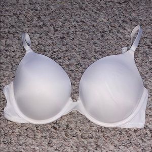 White Push Up Bra